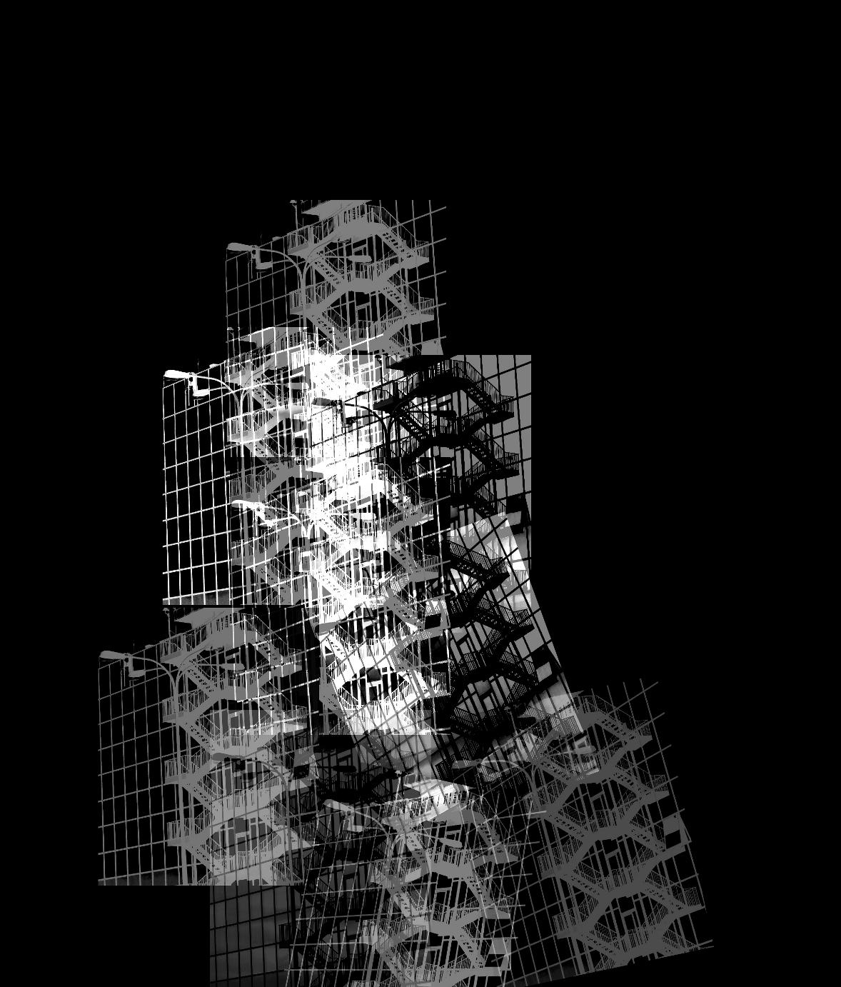 Digital work titled Architectonic II